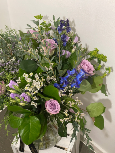 Carblooms Blue Bouquet