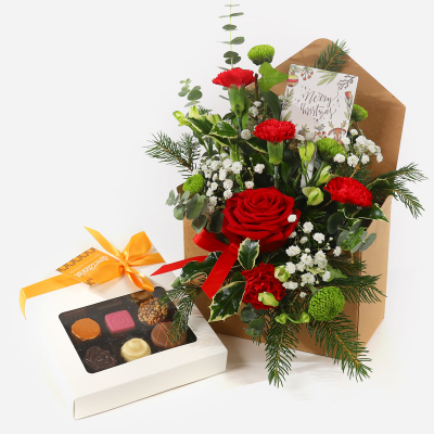 Letter to Santa - Flowers including Chocolates.
